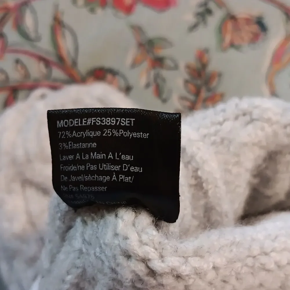 NWT  D&Y Convertible Fingerless Gloves/Mittens